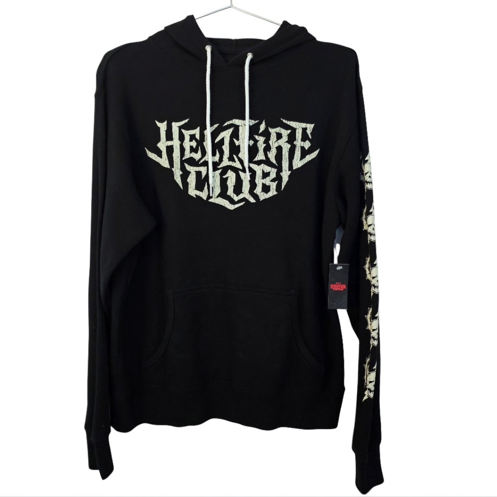 NWT Black Hellfire Club Hoodie